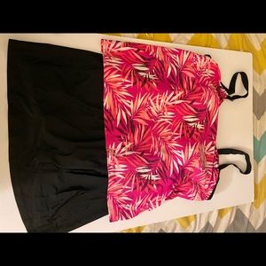One piece plus size bathing suit